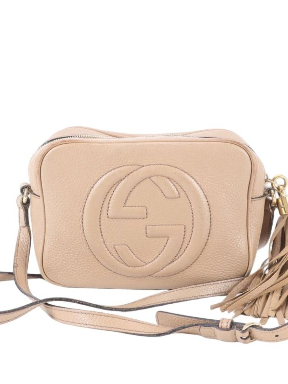 Gucci Soho Small Disco Leather Shoulder Bag Crossbody